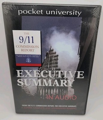 9/11 Commission Report Executive Summary (Pocket University) - BRAND NEW SEALED