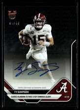 2023 Bowman University Alabama Football Cards Checklist and Odds 15
