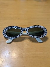 Chanel Sunglasses Runway 18316 Logo Ivory Excellent Condition READ DESCRIPTION 