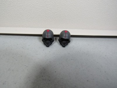 GI JOE -- 2002 COBRA  CRIMSON  TWINS  helmets - 10 + items = FREE SHIP -- GIJOE