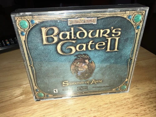 Baldur's Gate II: Shadows of Amn (PC, 2000) No Booklet