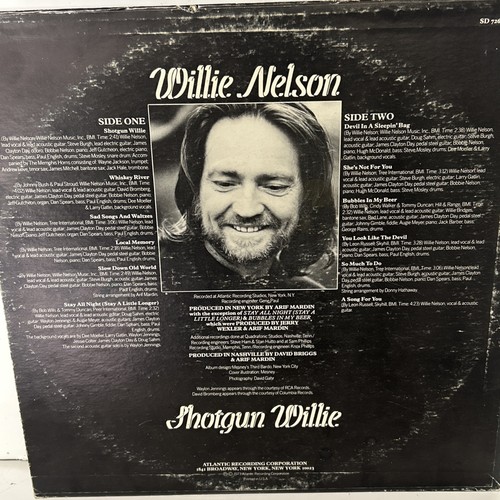 WILLIE NELSON 5 album lot including Shotgun Willie & Greatest Hits Double Album - Bild 7 von 17