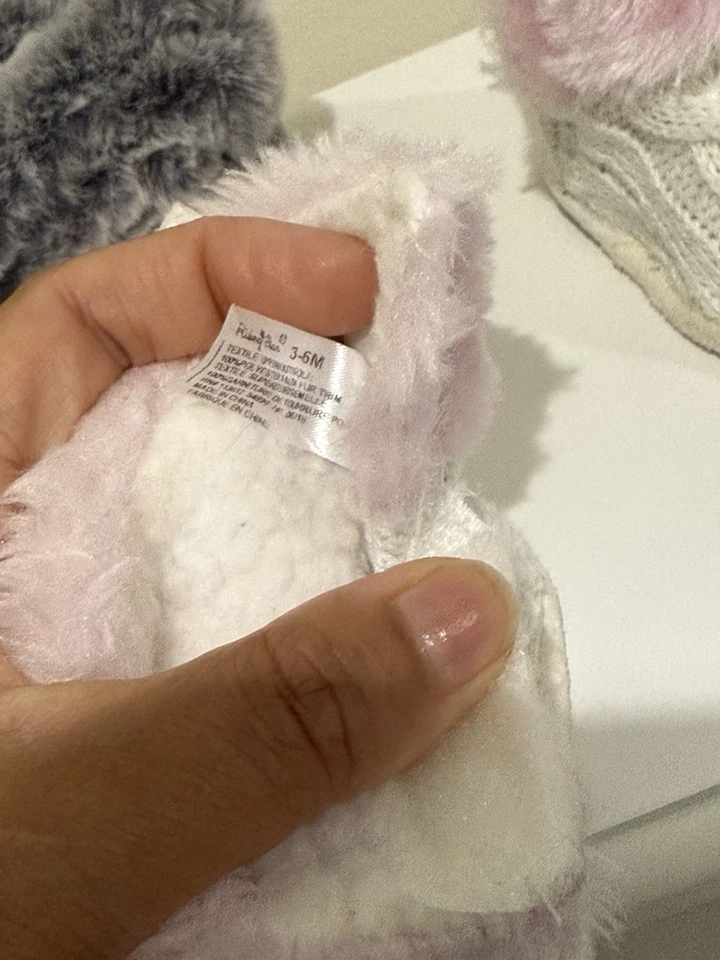 Lote de 2 pares de botines bebé niña 3-6 meses azul marino Foto 3 de 4