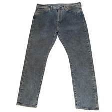 Levi's Premium 512 Slim Taper Fit Men's Jeans Blue Size 36x30 measures 36x29 S
