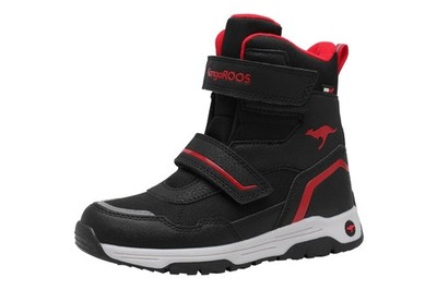 RETOURE - KANGAROOS K MJ Camp V RTX Winterstiefel 92117544 Schwarz Rot 35 EU