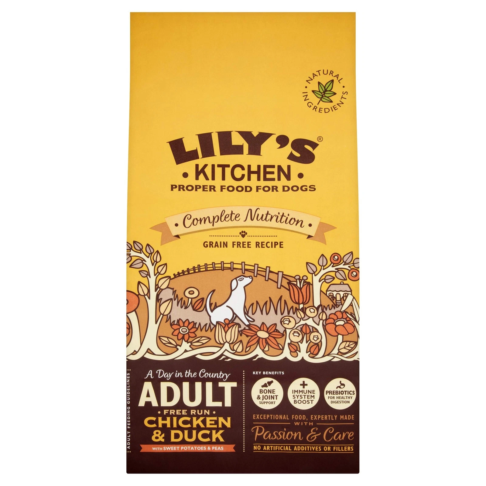 Lily's Kitchen Made with Natural Ingredients Adult Dry Dog Food Chicken & Duck