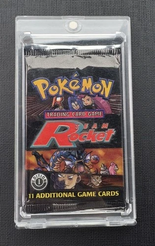 Pokemon team rocket 1st edition Booster Pack SEALED *