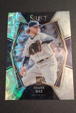 2022 Panini Select - Premier Level Shane Baz #107 Scope Prizm (RC)