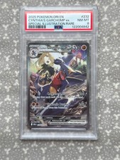 Pokemon TCG Destined Rivals Cynthia's Garchomp EX 232/182 PSA 8 on eBay