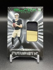 2025 Panini Black Tyler Shough Futuristic Emerald /25 #FUT-TSH Rookie RC Saints