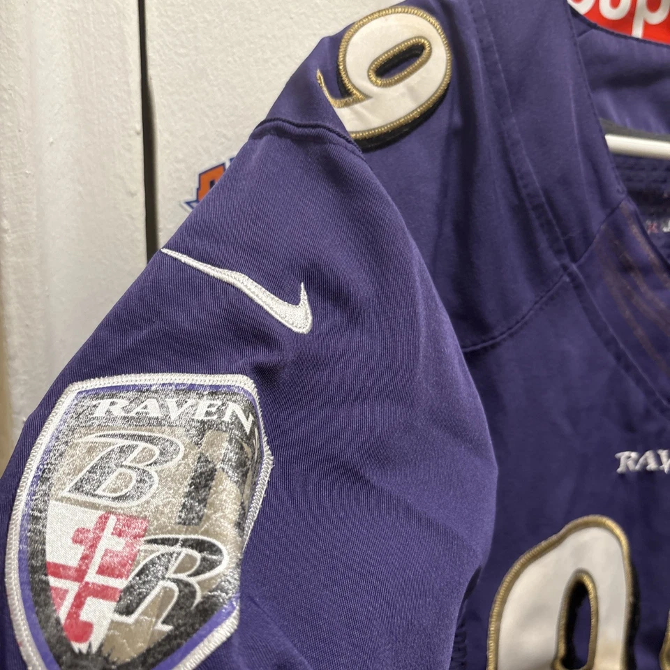 Camiseta deportiva Nike On Field auténtica Steve Smith SR de los Baltimore Ravens talla 48 grande Foto 4 de 4