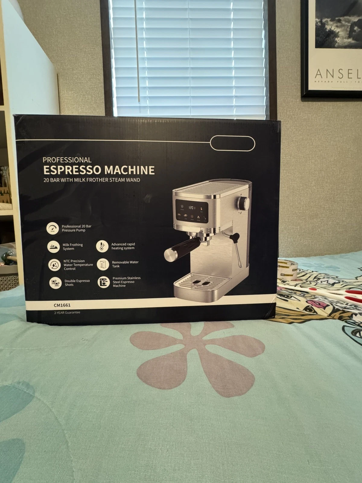 SHARDOR Espresso Machine 20 Bar, Professional Espresso Machine with Milk Frother