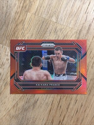 Kai Kara-France 2023 Panini Prizm UFC #15 Red Prizm /199