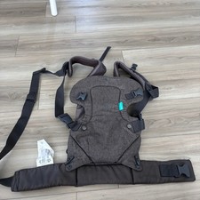 Infantino Flip 4-in-1 Convertible Baby Carrier Heathered Gray Brown Ergonomic