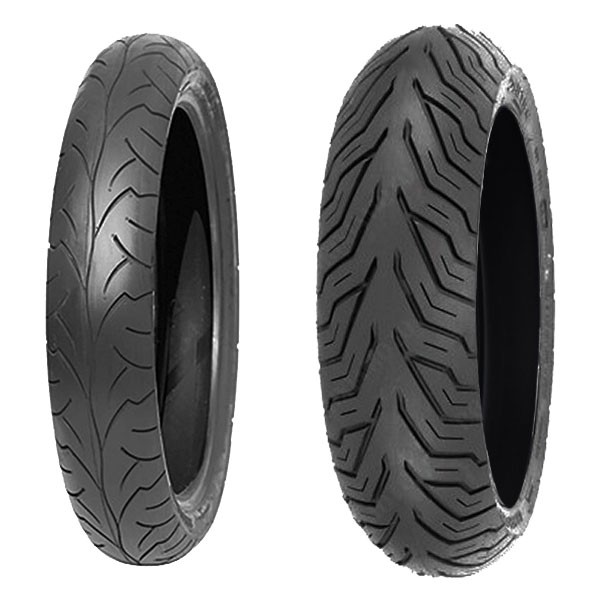 TYRE PAIR DELI TYRE 90/90-16 48P SB-106 + 140/60-14 64S SC-109