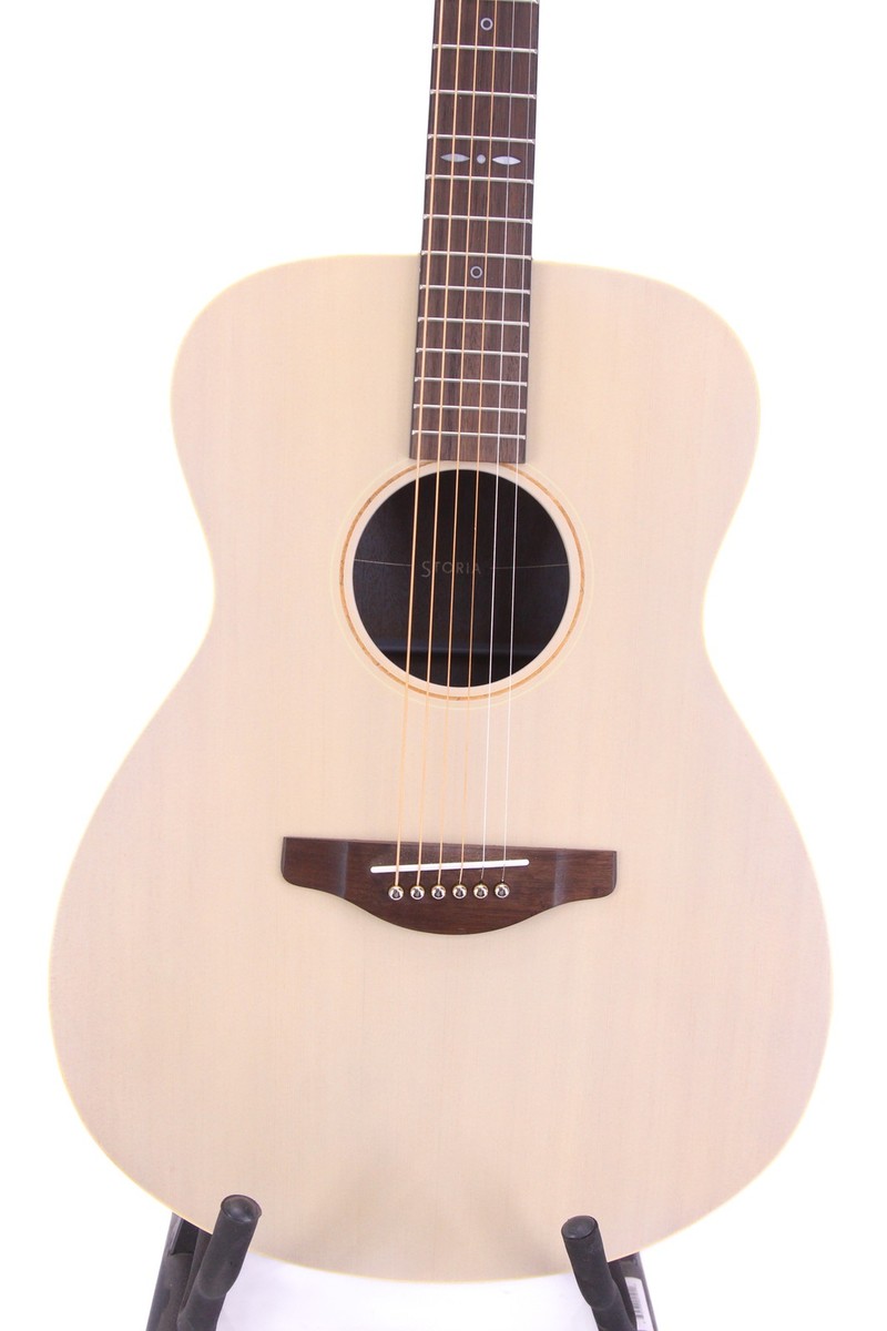Yamaha STORIA I Concert Acoustic-Electric Guitar Satin White