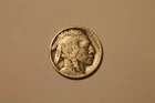 1914 Buffalo Nickel - Full Clear Date - Partial Horn - Original US 5C 5 Cents
