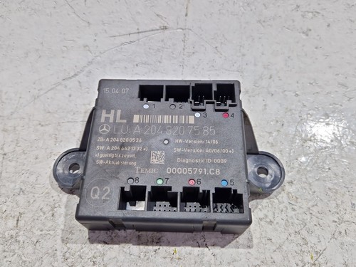 A2048207585 ELEKTRONISCHES MODUL / 66512 FÜR MERCEDES-BENZ CLASE C W204 C 200