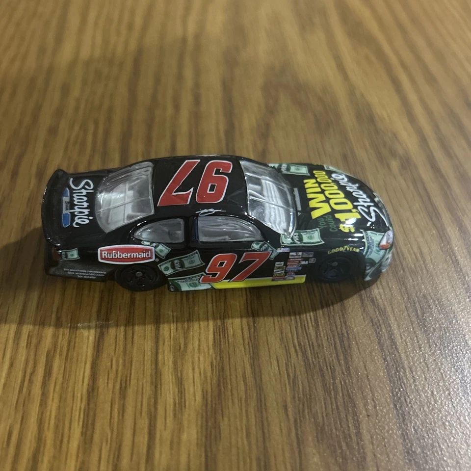 Hot Wheels Kurt Busch #97 Ford Sharpie Win $1,000,000 2003 1:64 Die Cast Loose - Image 3 of 4
