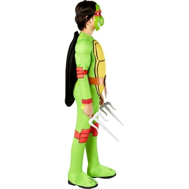 Raphael Child Padded Costume Ninja Turtle Size M 8-10 New With Tags - Image 3 of 4