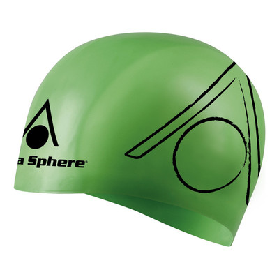 AQUASPHERE - CUFFIA ADULTO - TRI CAP - 144.180 - GREEN