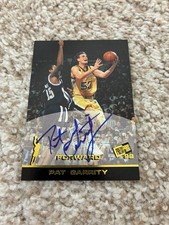PAT GARRITY ROOKIE AUTOGRAPH 1998 PRESSPASS NRMT NOTRE DAME BASKETBALL CARD. rookie card picture