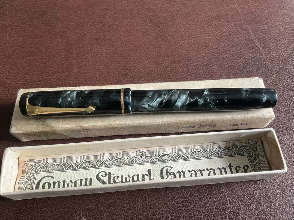 Conway Stewart No.45 Lever Filler Fountain Pen Fully Restored - Image 3 of 4