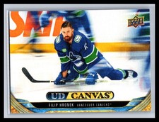 2024-25 Upper Deck #C166 Filip Hronek UD Canvas Vancouver Canucks