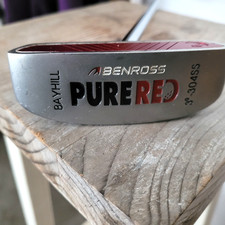 Benross Pure Red Bayhill Putter,34 Inch,Super Stroke Grip,with Ball Retriever RH