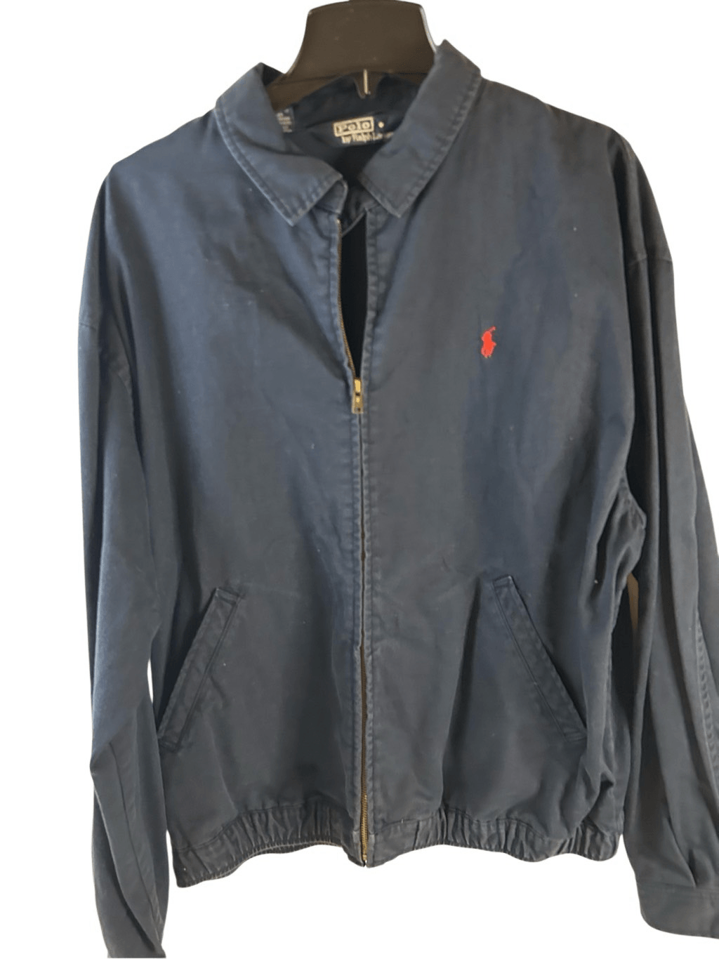 Ralph Lauren Polo giacca nonno xl rosso navy pony