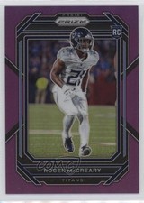 2022 Panini Prizm Rookies Purple Prizm 102/125 Roger McCreary #382 04ys