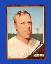 1962 Topps Set-Break #213 Richie Ashburn VG-VGEX (crease) *GMCARDS*
