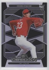 2020 Panini Chronicles Obsidian Electric Etch Purple 29/99 Kwang-Hyun Kim fm0