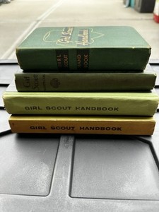 Girl Scout Handbook 1947 Intermediate Program First Impression HC + 3 Others