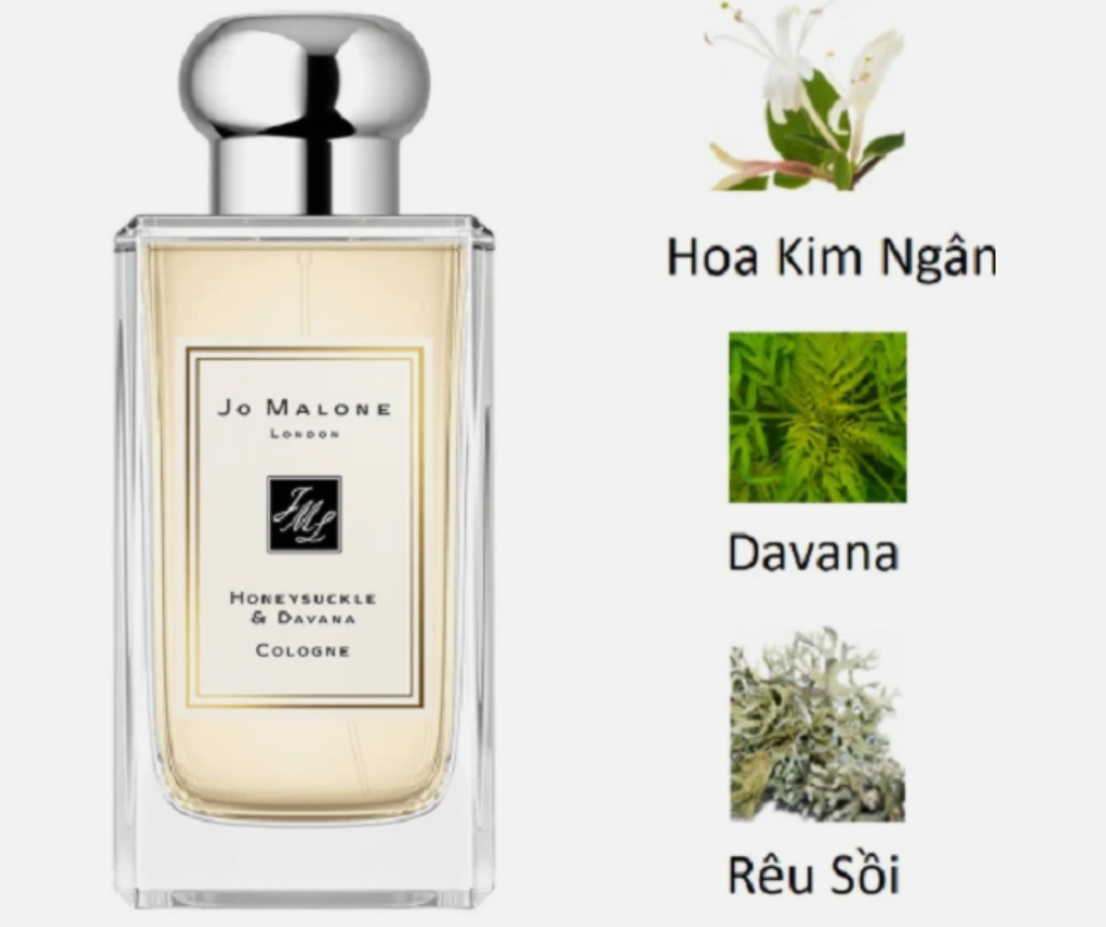 Honeysuckle & Davana by Jo Malone 3.4 oz 100ml Cologne Perfume for