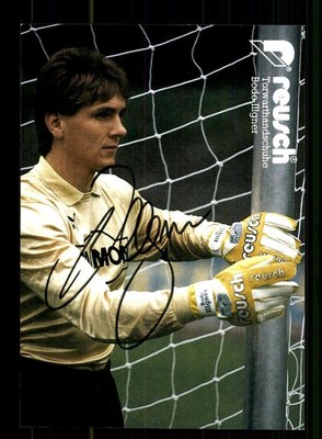 Bodo Illgner Reusch Werbekarte 1 FC Köln Original Signiert + A 259564