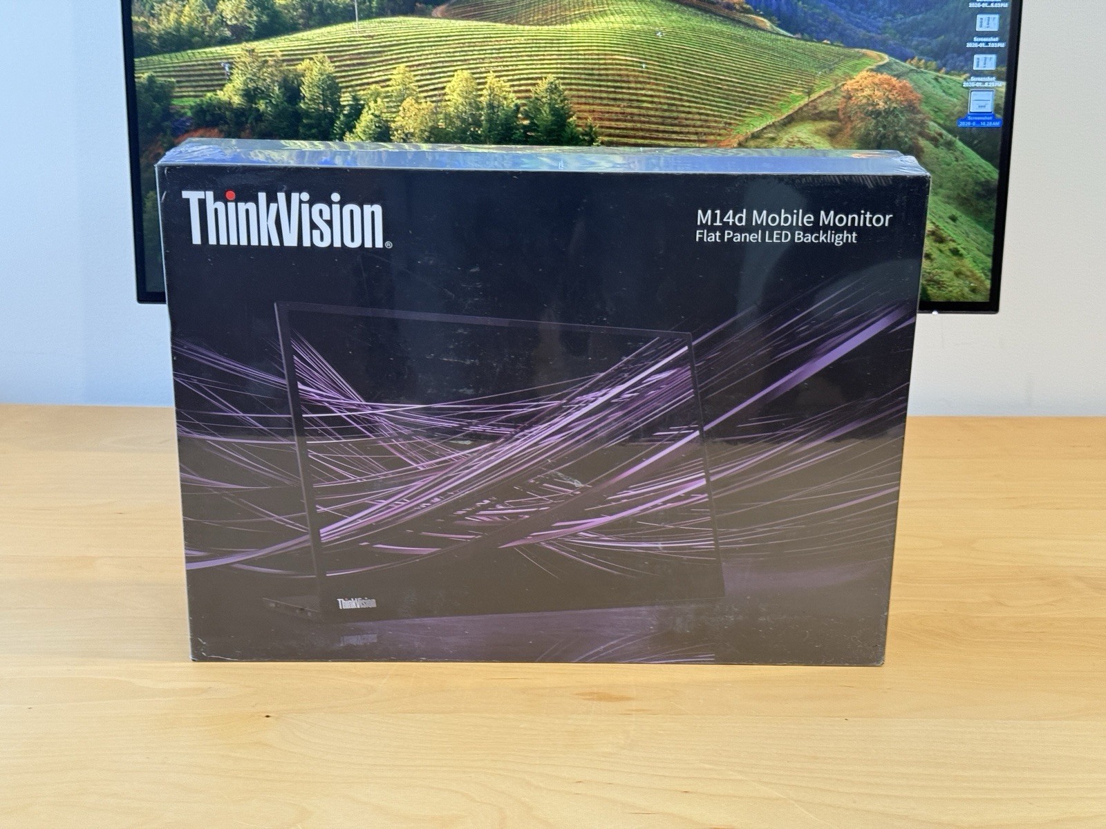 LenovoThinkVisionM14d14"ClassLEDMonitor-16:10-RavenBlack