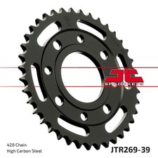 Rear Sprocket 39 T 428 P JTR269.39 Black For Daelim VT 125 98-00