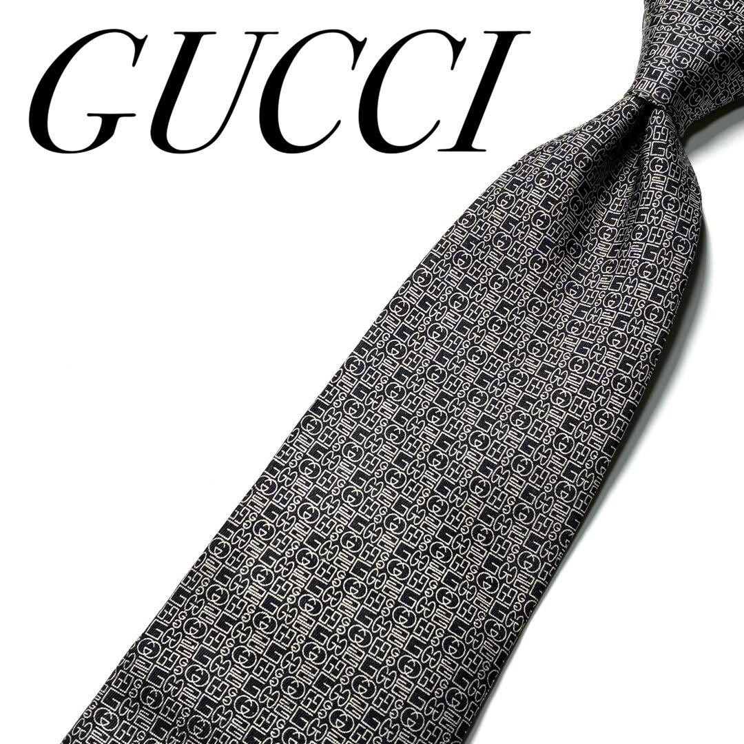 Gucci Tie All-Over G Pattern Interlocking Luxury … - image 1