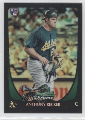 2011 Bowman Draft Chrome Refractor Anthony Recker #46 0j6