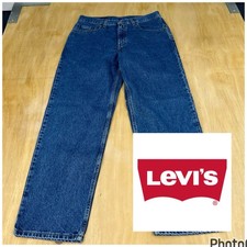 Vintage Levi s Strauss Denim Jeans Mens 34x30 Relaxed Fit Straight Leg