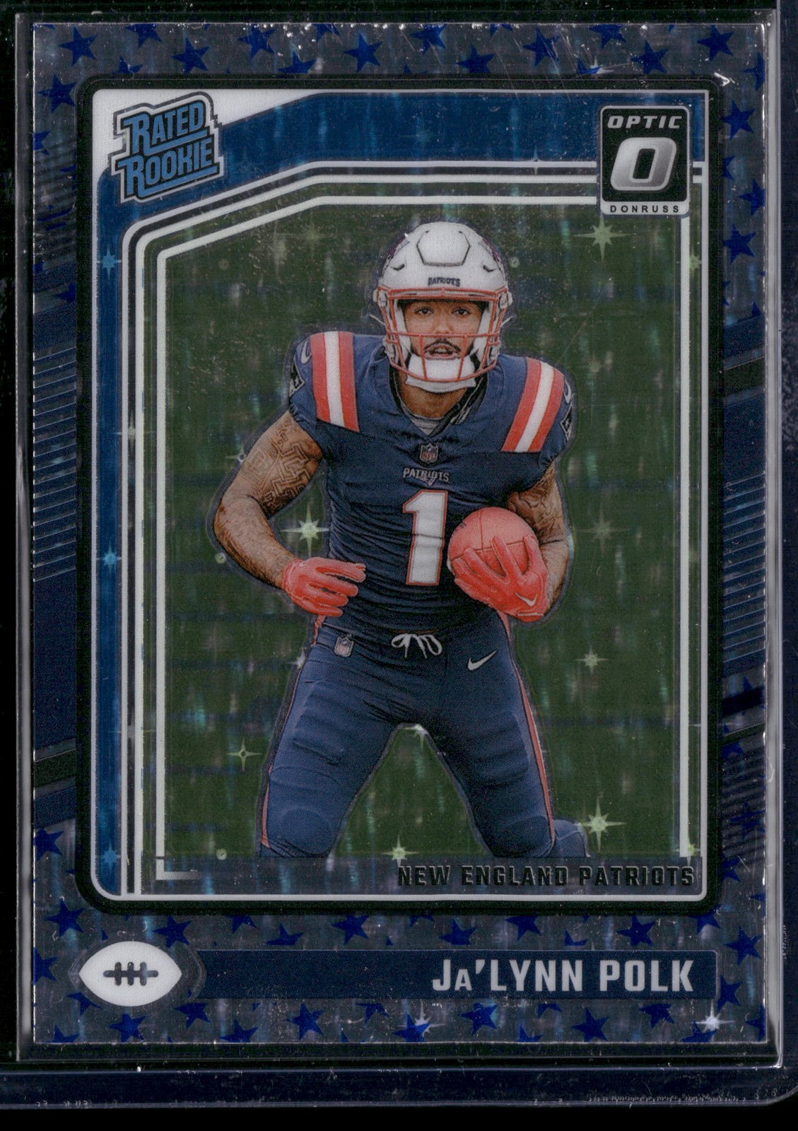 2024 Donruss Optic #240 Ja'Lynn Polk Stars Rated Rookie