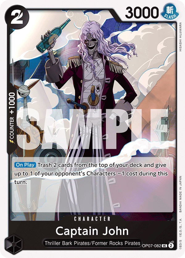 Captain John OP07-082 500 Years in the Future Regular (UC)