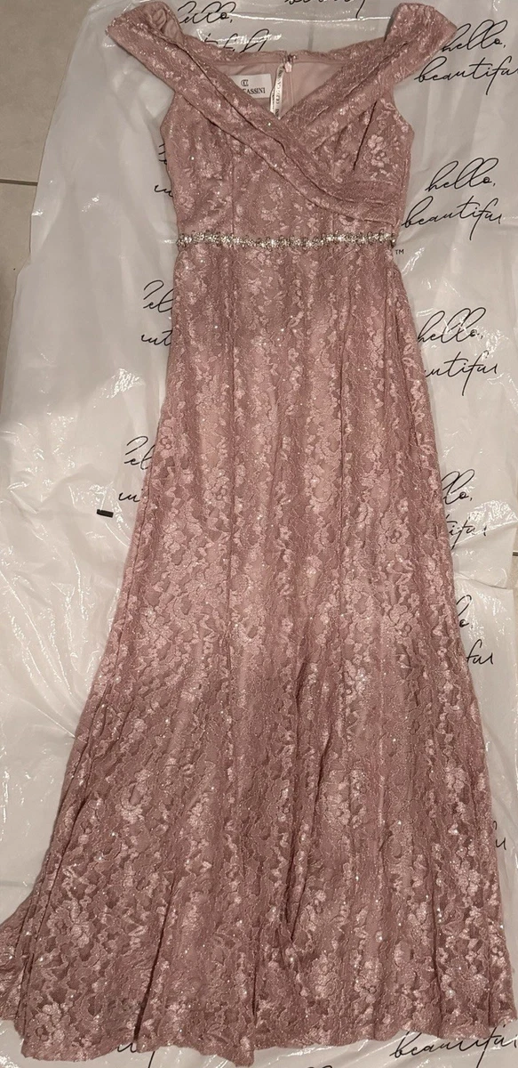 slim fit dress slacks Wedtrend Women Bridesmaid Dress Desert Rose Sheath Spaghetti Straps Chiffon Party Dress, Desert Rose / US4 main image 1