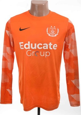 CONNAH'S QUAY THE NOMADS 2010S GK FOOTBALL SHIRT S MATCH WORN ISSUE 1 TONGE