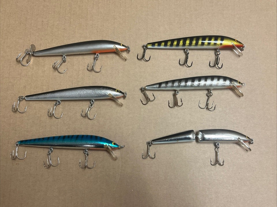 Leurre Balsa Vintage Bagley's Bang-O-Lure Swivel-Hip SH5-117 – Neuf Dans Sa Boîte, Made In USA