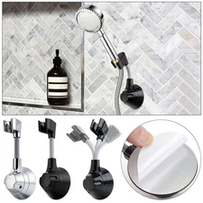 360° Shower head stand Adjustable Wallmounted Showerhead holder Bathroom Bracket