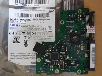 Samsung Spinpoint F1 DT HD322HJ Rev A PCB Controller Elektronik Platine* FE298