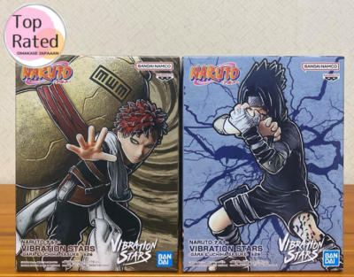NARUTO VIBRATION STARS GARA & UCHIHA SASUKE Figure Set of 2