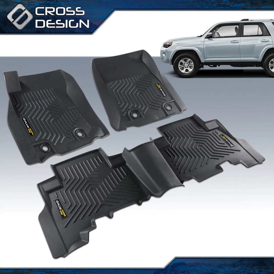 Tapetes forros TPE 3D aptos para Toyota 4Runner Lexus GX460 2013-24 todo tipo de clima Foto 3 de 4